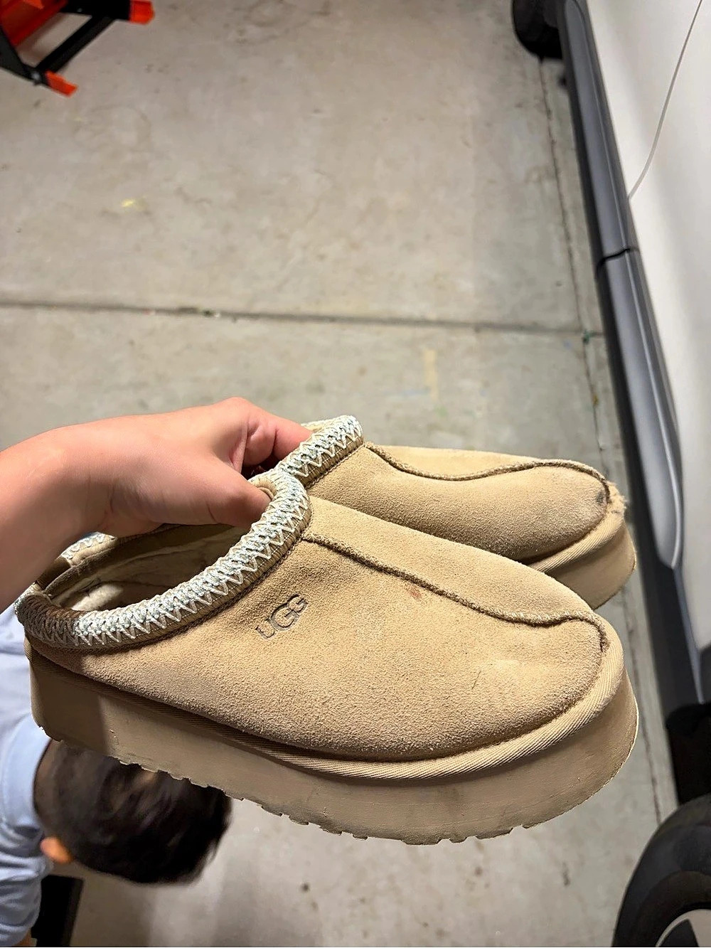 UGG Tazz Slipper Suede Brown US 10
